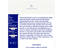 Tablet Screenshot of mbcwva.com